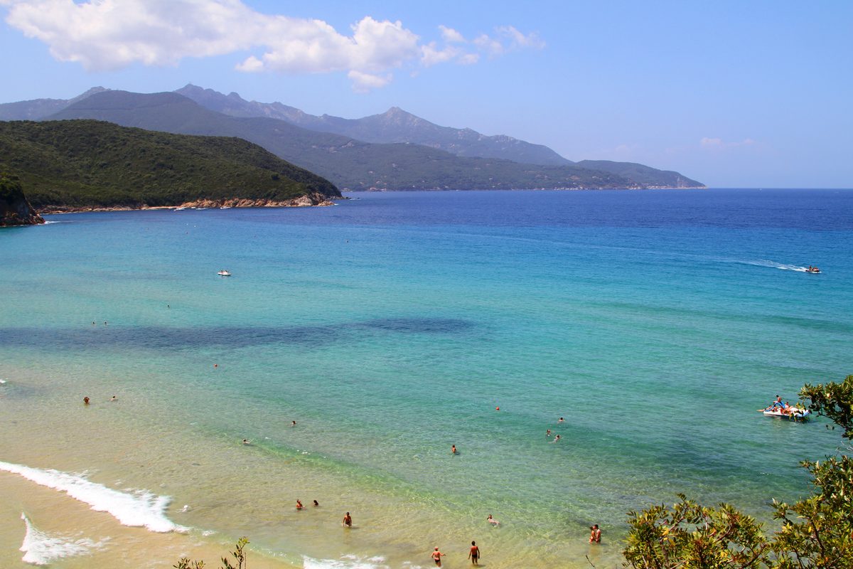 La spiaggia della Biodola